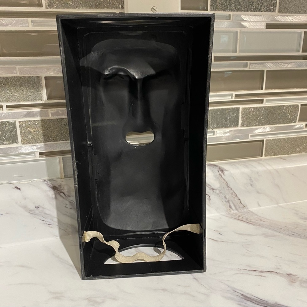 Vintage Kleenex box holder tissue holder Easter Island statue - Picture 2 of 5